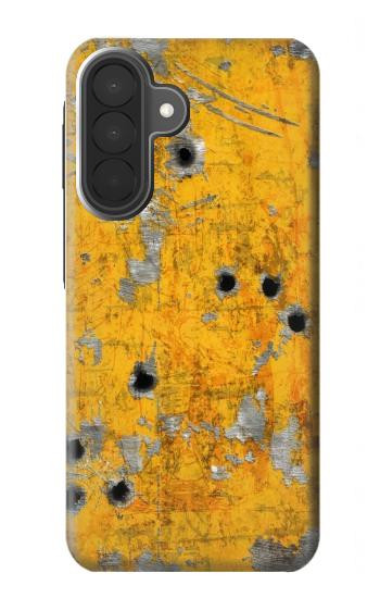 S3528 Bullet Rusting Yellow Metal Case For Samsung Galaxy A27
