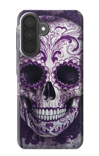 S3582 Purple Sugar Skull Case For Samsung Galaxy A27