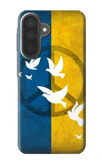 S3857 Peace Dove Ukraine Flag Case For Samsung Galaxy A27