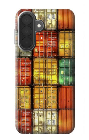 S3861 Colorful Container Block Case For Samsung Galaxy A27