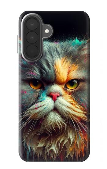 S3971 Cat Painted Color Case For Samsung Galaxy A27