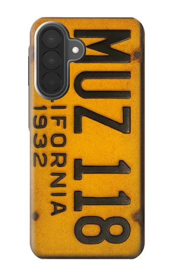 S4060 Vintage California Car License Plate Case For Samsung Galaxy A27