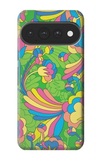 S3273 Flower Line Art Pattern Case For Google Pixel 11, 11 Pro
