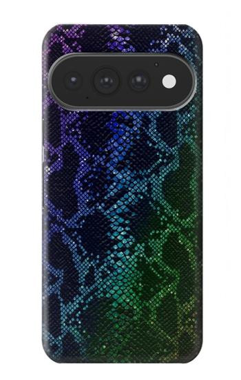 S3366 Rainbow Python Skin Graphic Print Case For Google Pixel 11, 11 Pro