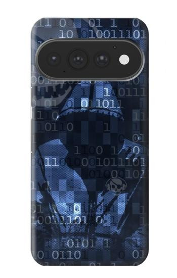 S3431 Digital Code Cyber Hacker Case For Google Pixel 11, 11 Pro