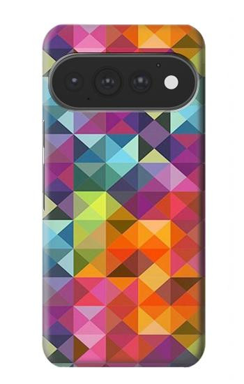 S3477 Abstract Diamond Pattern Case For Google Pixel 11, 11 Pro