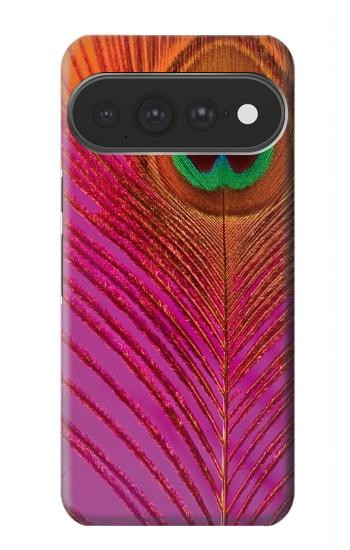 S3201 Pink Peacock Feather Case For Google Pixel 11 Pro XL