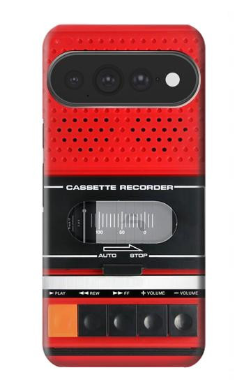 S3204 Red Cassette Recorder Graphic Case For Google Pixel 11 Pro XL