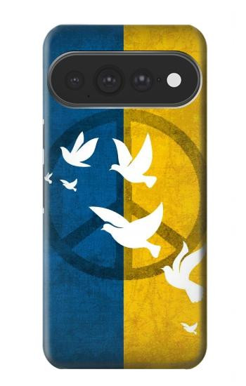 S3857 Peace Dove Ukraine Flag Case For Google Pixel 11 Pro XL