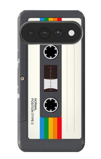 S4023 Vintage Rainbow Compact Cassette Case For Google Pixel 11 Pro XL
