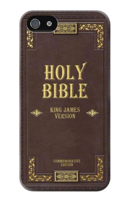 S2889 Holy Bible Cover King James Version Case For iPhone 5 5S SE
