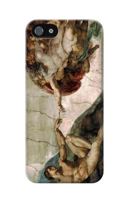 S0179 Michelangelo Creation of Adam Case For iPhone 5C