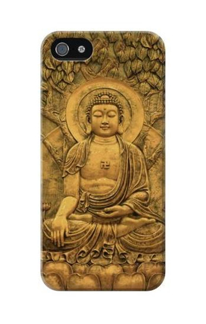 S2452 Buddha Bas Relief Art Graphic Printed Case For iPhone 5C