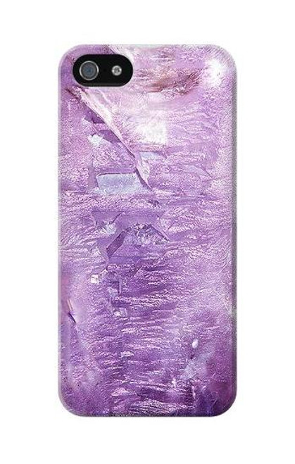 S2690 Amethyst Crystals Graphic Printed Case For iPhone 5C