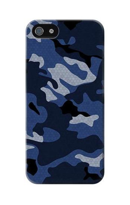 S2959 Navy Blue Camo Camouflage Case For iPhone 5C