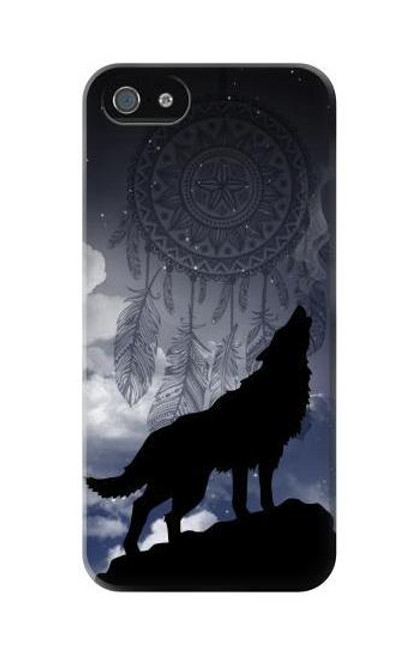 S3011 Dream Catcher Wolf Howling Case For iPhone 5C