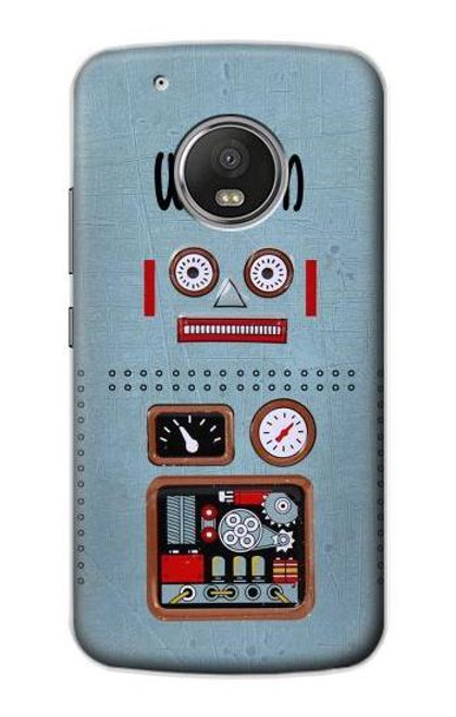 S3040 Retro Robot Toy Case For Motorola Moto G5 Plus