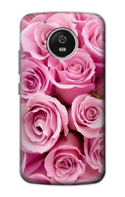 S2943 Pink Rose Case For Motorola Moto G5