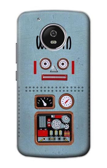 S3040 Retro Robot Toy Case For Motorola Moto G5