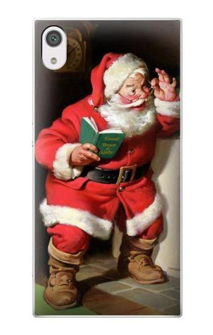 S1417 Santa Claus Merry Xmas Case For Sony Xperia XA1