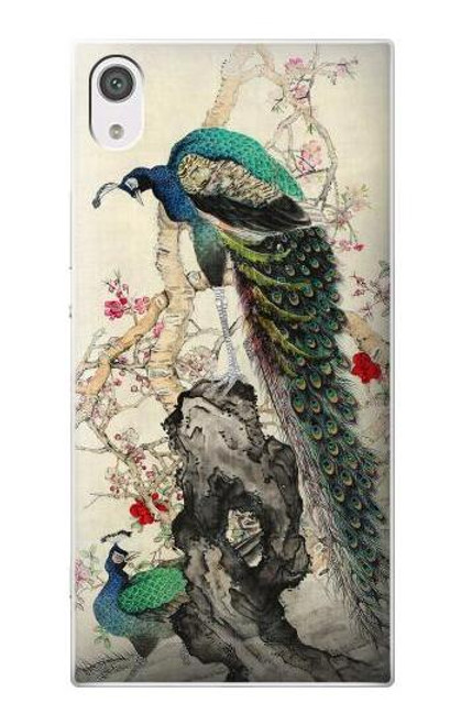 S2086 Peacock Painting Case For Sony Xperia XA1