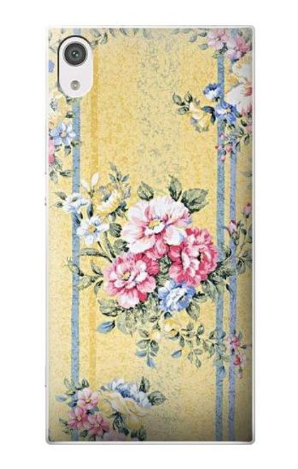 S2229 Vintage Flowers Case For Sony Xperia XA1