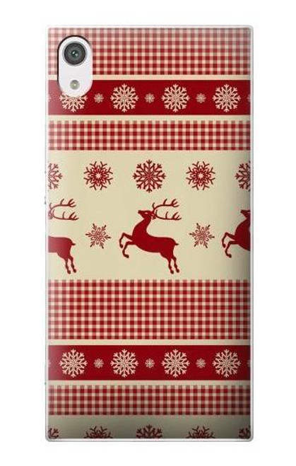 S2310 Christmas Snow Reindeers Case For Sony Xperia XA1