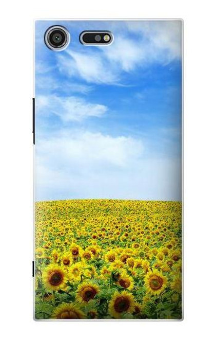 S0232 Sunflower Case For Sony Xperia XZ Premium