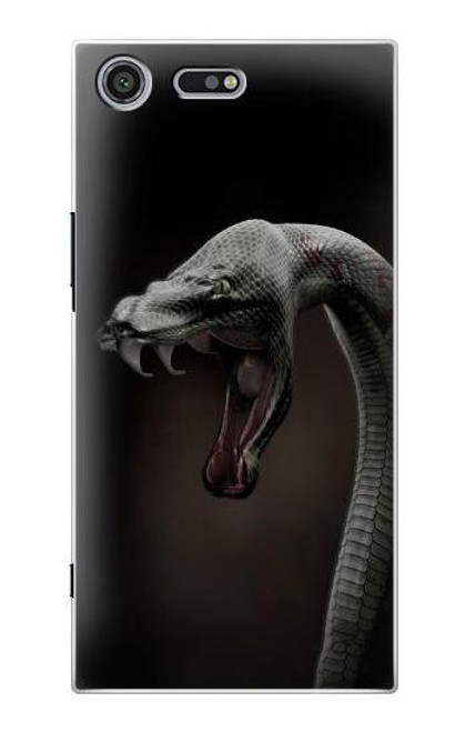 S1597 Black Mamba Snake Case For Sony Xperia XZ Premium