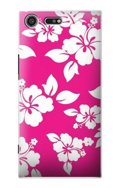 S2246 Hawaiian Hibiscus Pink Pattern Case For Sony Xperia XZ Premium