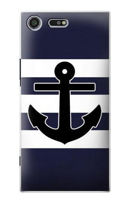 S2758 Anchor Navy Case For Sony Xperia XZ Premium