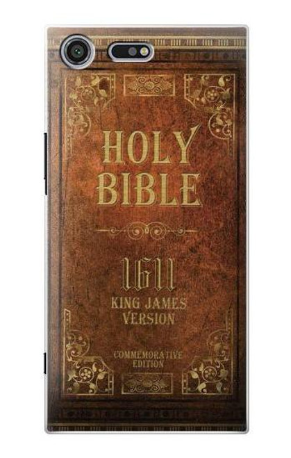 S2890 Holy Bible 1611 King James Version Case For Sony Xperia XZ Premium