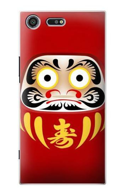 S3045 Japan Good Luck Daruma Doll Case For Sony Xperia XZ Premium