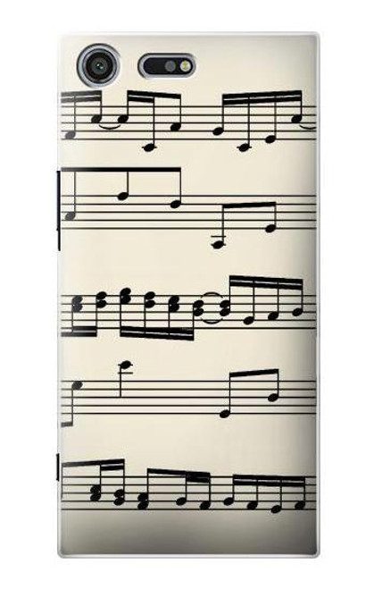 S3082 Music Sheet Case For Sony Xperia XZ Premium