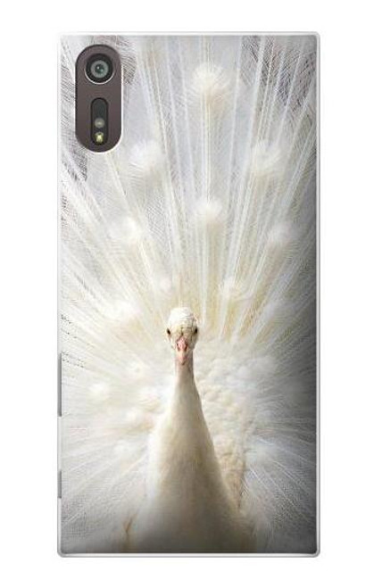 S1980 White Peacock Case For Sony Xperia XZ