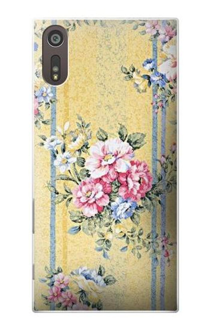 S2229 Vintage Flowers Case For Sony Xperia XZ