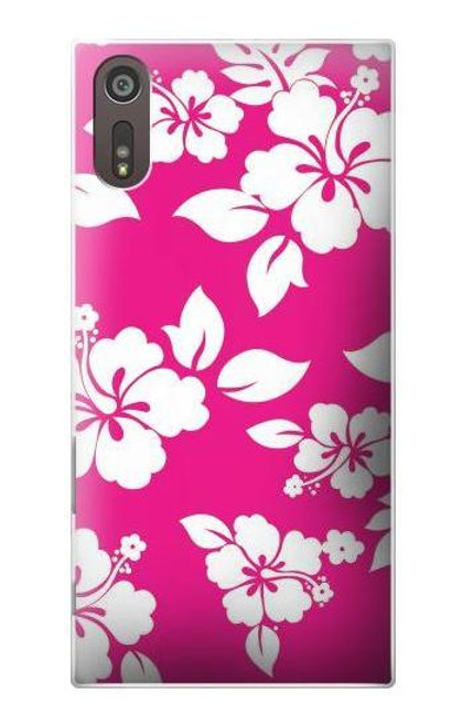 S2246 Hawaiian Hibiscus Pink Pattern Case For Sony Xperia XZ