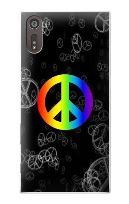 S2356 Peace Sign Case For Sony Xperia XZ