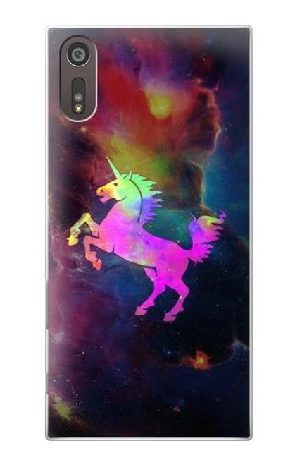 S2486 Rainbow Unicorn Nebula Space Case For Sony Xperia XZ