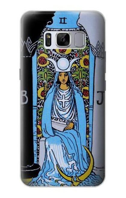 S2764 High Priestess Tarot Card Case For Samsung Galaxy S8 Plus