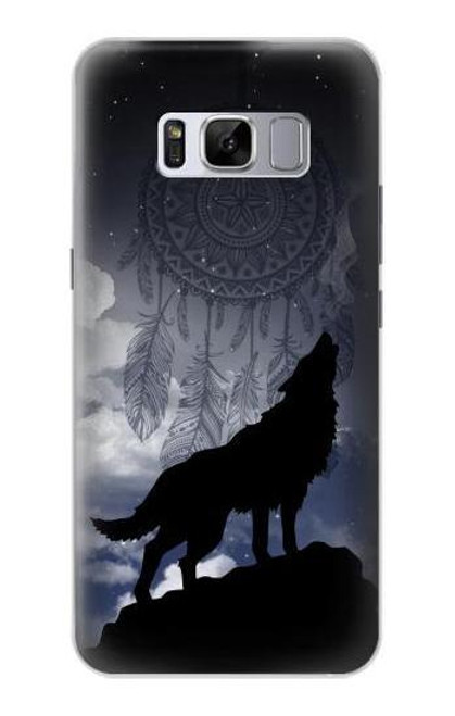 S3011 Dream Catcher Wolf Howling Case For Samsung Galaxy S8 Plus