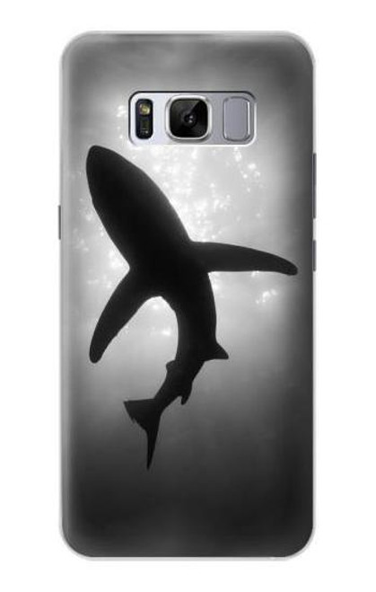 S2367 Shark Monochrome Case For Samsung Galaxy S8