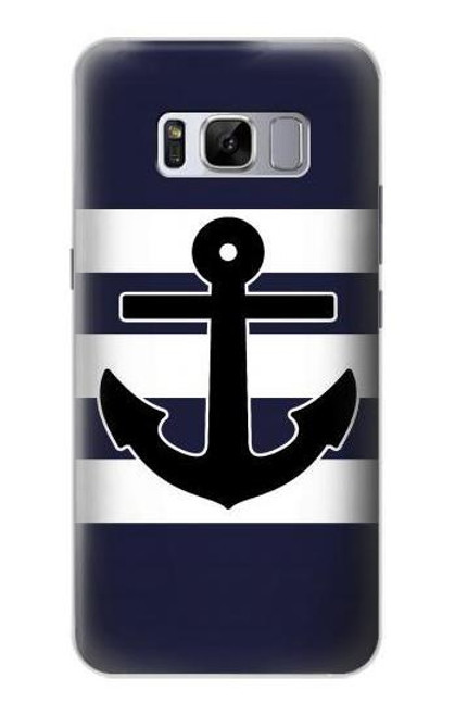 S2758 Anchor Navy Case For Samsung Galaxy S8