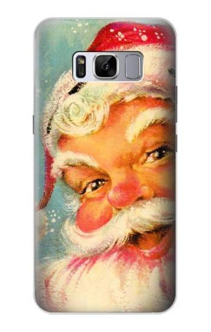 S2840 Christmas Vintage Santa Case For Samsung Galaxy S8