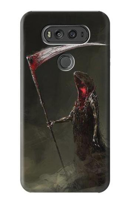 S1319 Grim Reaper Death Scythe Case For LG V20