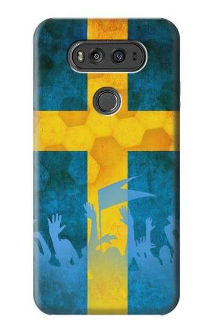 S2990 Sweden Football Soccer Euro 2016 Case For LG V20