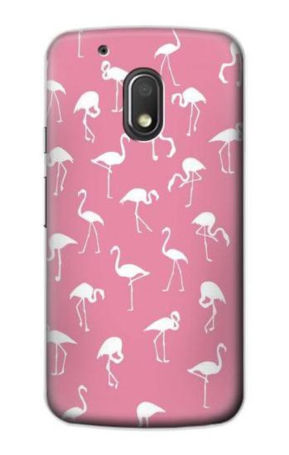 S2858 Pink Flamingo Pattern Case For Motorola Moto G4 Play