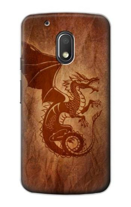 S3086 Red Dragon Tattoo Case For Motorola Moto G4 Play