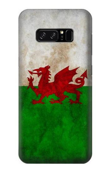 S2976 Wales Football Soccer Euro 2016 Flag Case For Note 8 Samsung Galaxy Note8