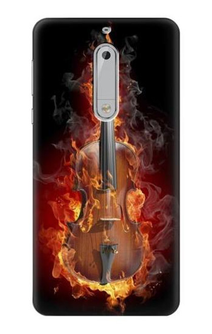 S0864 Fire Violin Case For Nokia 5